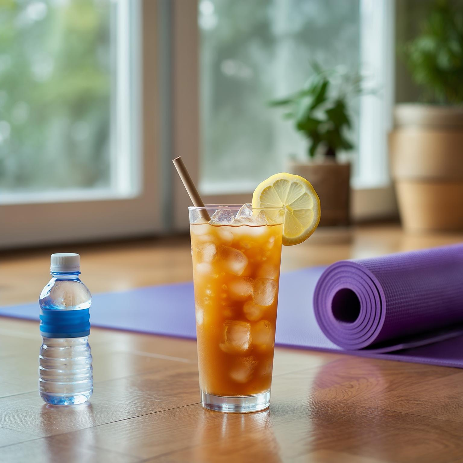 Iced Mounjaro recipe drink for weight loss post-workout
