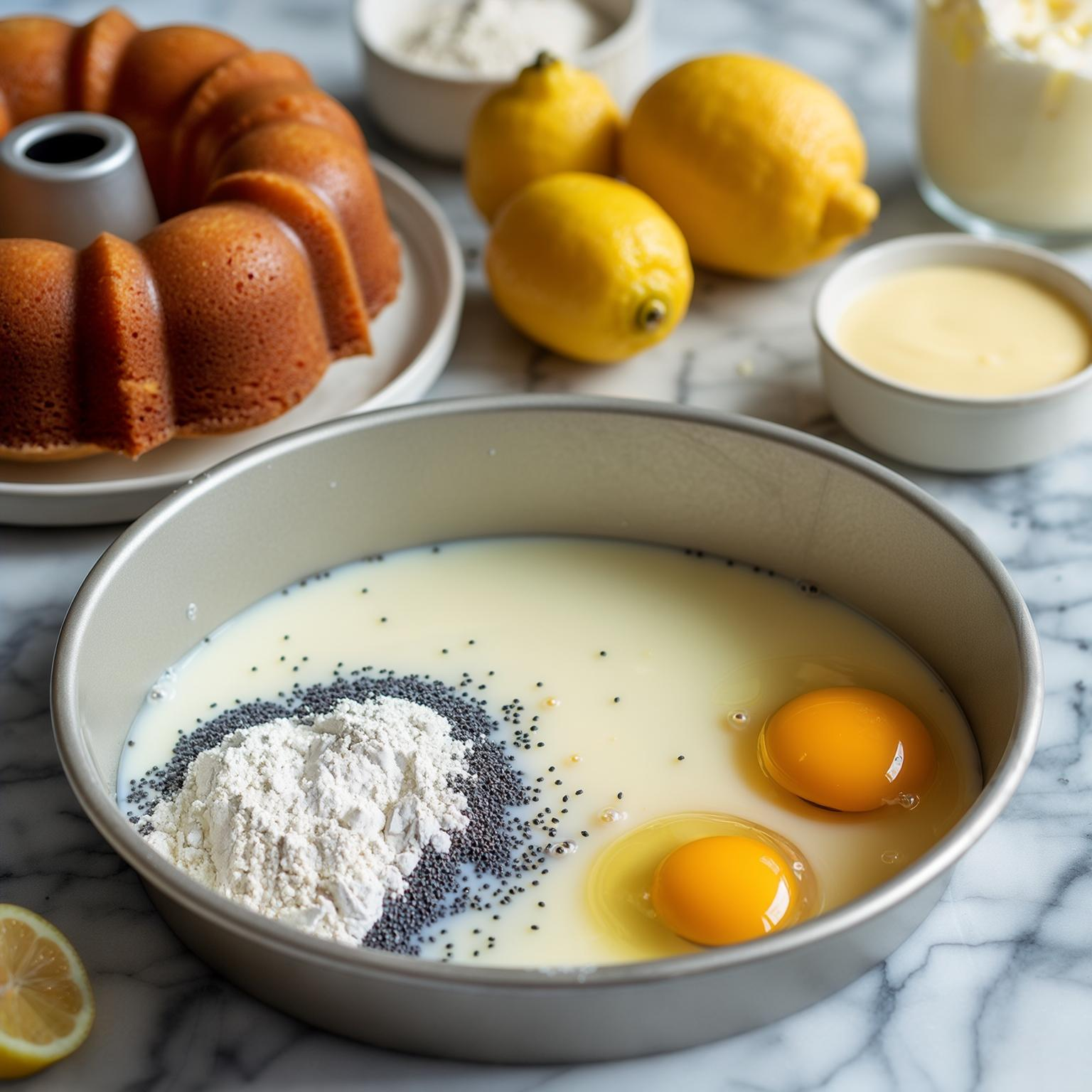 lemon-dump-cake-ingredients-poppy-seeds Ingredients for Lemon Dump Cake with Poppy Seeds