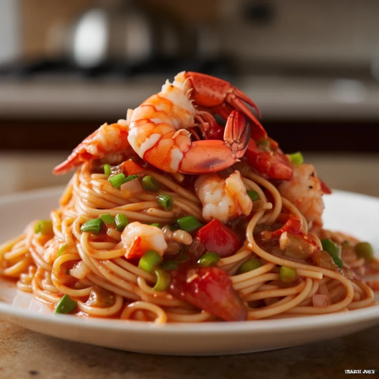 Trader Joe’s Lobster Pasta ingredients on counter
