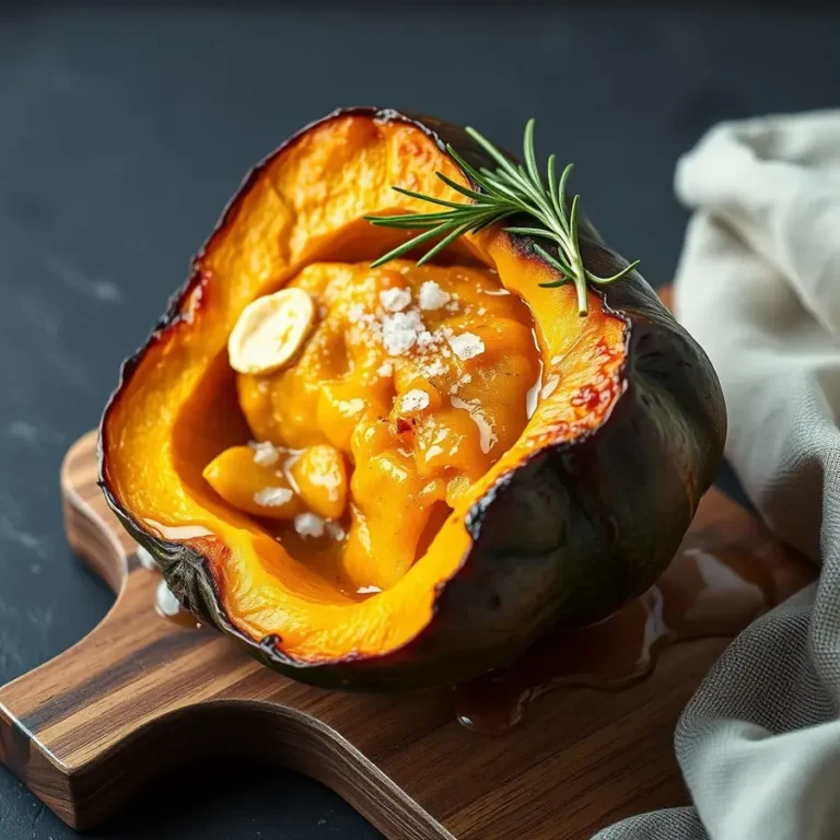Easy Roasted Pumpkin with Tahini Sauce Fall Recipe